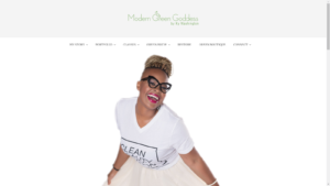 Modern Green Goddess Website